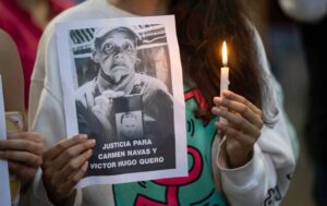 Vigilia en Caracas honra la memoria de Carmen Teresa Navas