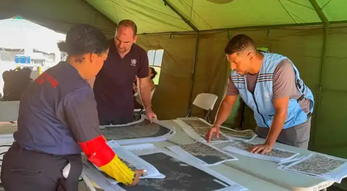 ONU instala tres hospitales de campaña en La Guaira tras terremotos