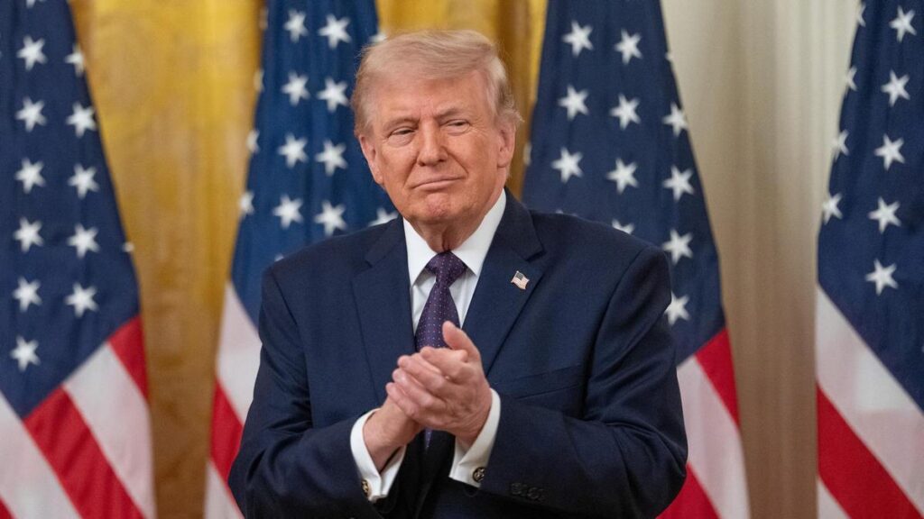 El presidente de Estados Unidos, Donald Trump.