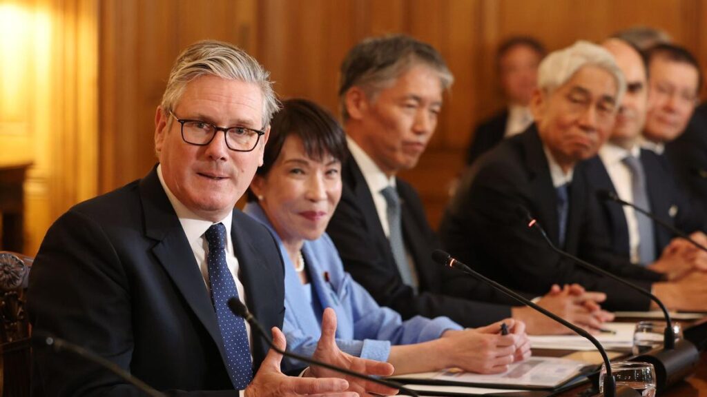 El primer ministro británico, Keir Starmer.