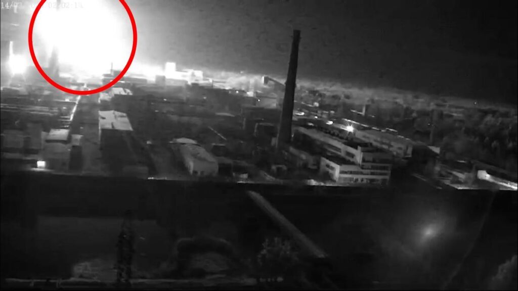 Un dron ruso impacta contra el sarcófago del reactor de Chernóbil