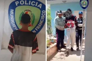 Agredió a su pareja con un pico e intentó estrangularla