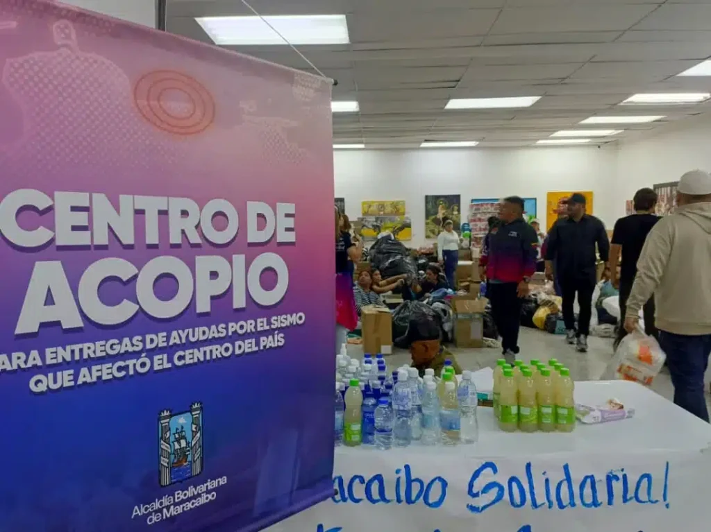 El corazón del Zulia se moviliza: Más de 100 toneladas de esperanza viajan desde Maracaibo para las víctimas del desastre en el centro del país