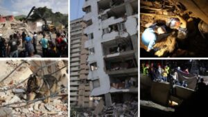 #Análisis/EnFotos Venezuela vive horas cruciales para rescate de víctimas tras doblete sísmico