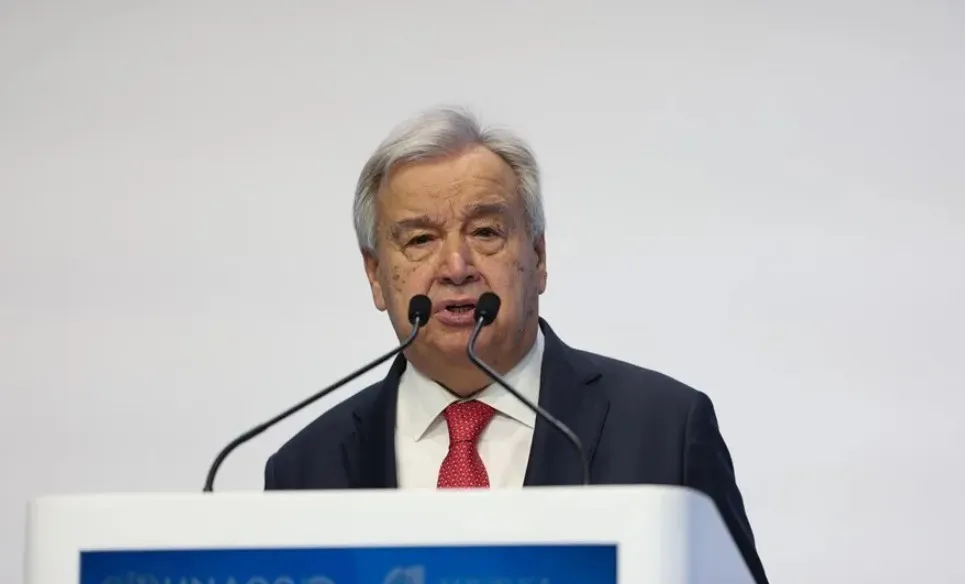 Antonio Guterres celebró el acuerdo de paz de EE UU e Irán