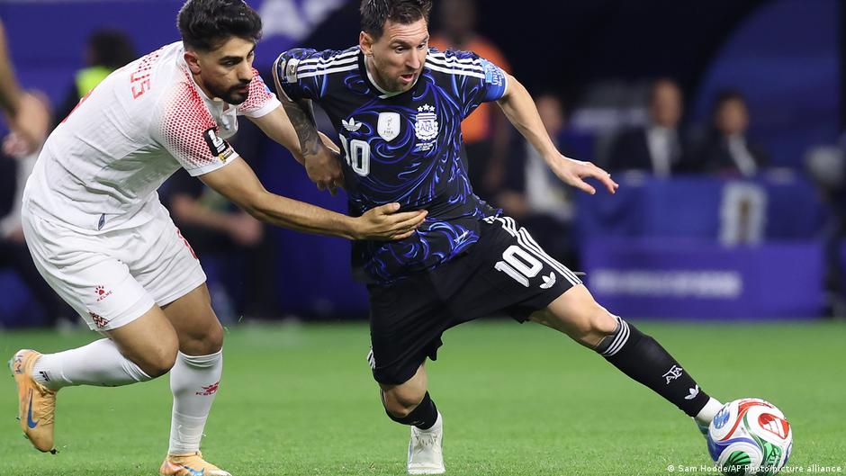 Argentina vence 3-1 a eliminada Jordania y viaja a 16avos
