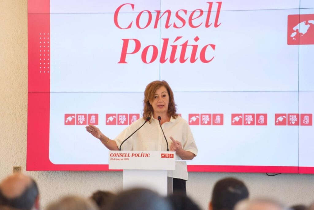 Armengol no liderará al PSIB en las próximas elecciones autonómicas de Baleares