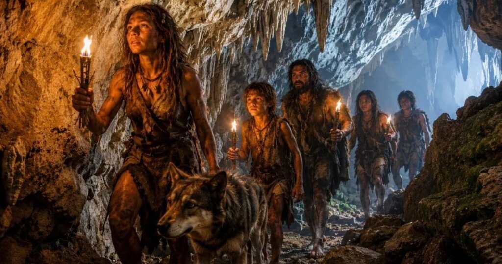 Arqueólogos descubren cómo una familia recorrió una cueva hace 14.000 años usando un sistema de iluminación sorprendente