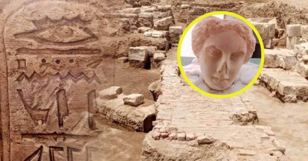 Arqueólogos descubren en una antigua capital egipcia una ciudad construida por cuatro civilizaciones: de un faraón de hace 4.000 años a Afrodita y una basílica cristiana