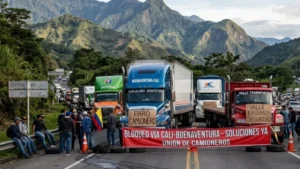 Asopartes advierte sobre millonarias pérdidas por bloqueos en la vía Buga-Buenaventura: ‘Colombia necesita proteger sus corredores logísticos’