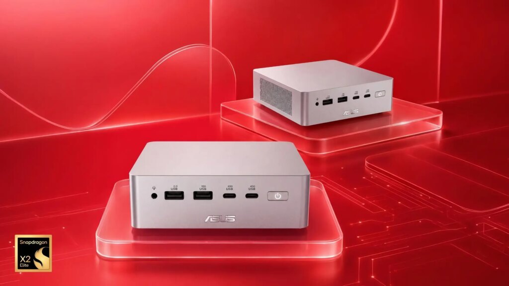 Asus Ascent QN10: el primer mini PC con Snapdragon X2 Elite