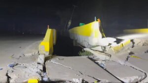 Autoridades realizaron supervisión del puente de Caraballeda