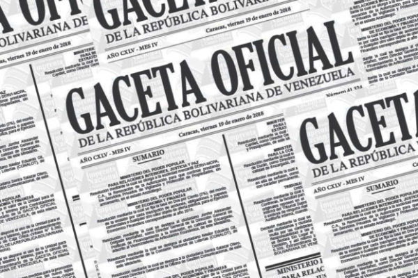 Bajo Gaceta Oficial 43.385: Ejecutivo crea comisión para regular
