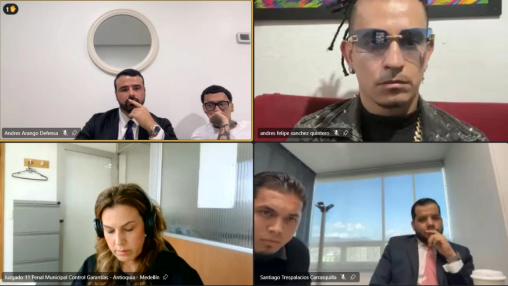 Blessd y Dímelo Jara fueron imputados por secuestro extorsivo agravado atenuado contra el imitador de Ozuna: así se desarrolló la audiencia