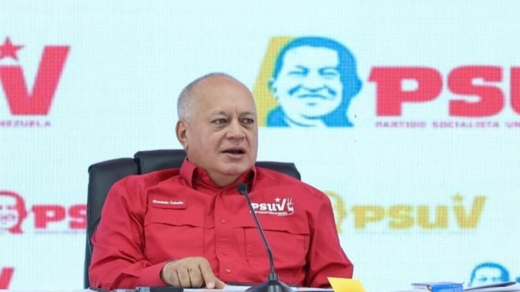 Cabello desmiente reunión con dirigencia cercana a María Corina Machado: "Con ellos no está planteado nada y con ella menos"