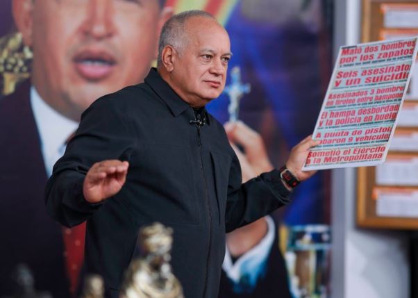 Cabello insistió en acabar con el "matraqueo" y lanzó nueva advertencia a cuerpos de seguridad