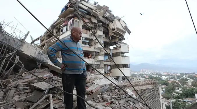 Cabello reporta 70 mil familias y 100 edificios afectados en La Guaira