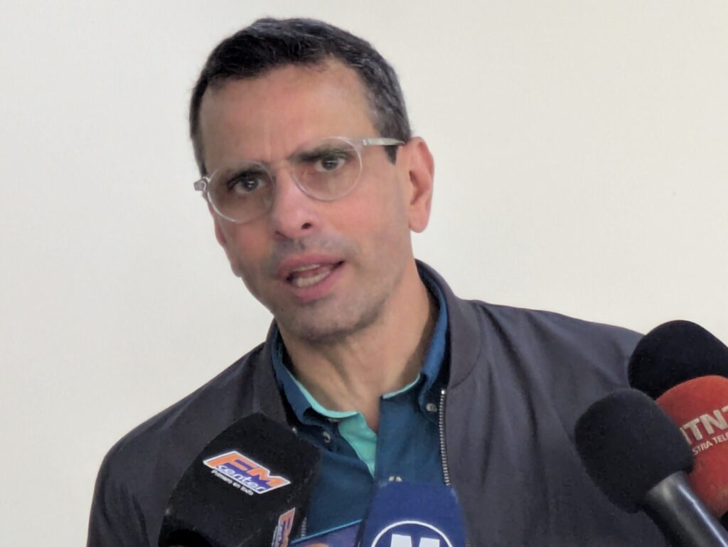 Capriles: "EEUU tiene muy claro que la decisión final le corresponde a la gente con su voto" – Efecto Cocuyo