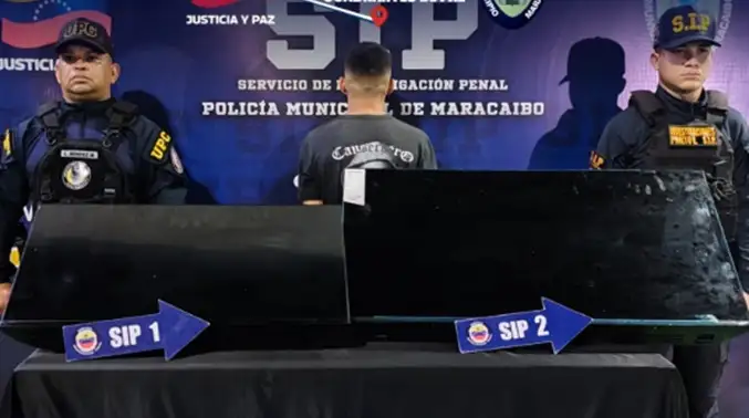 Capturan a presunto responsable de hurto y recuperan equipos