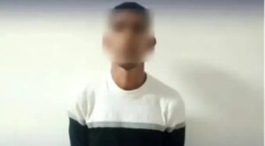 Capturan a sujeto por resistirse a la autoridad y alterar el orden