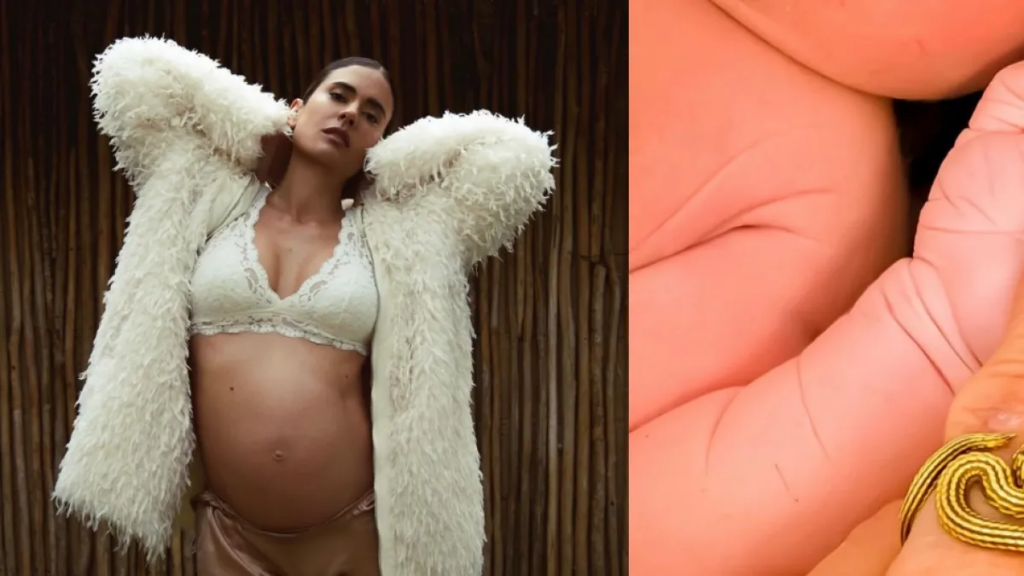 Carolina Ramírez, protagonista de 'La reina del flow', reveló con tiernas fotos que ya nació su primer hijo: se llama Sur