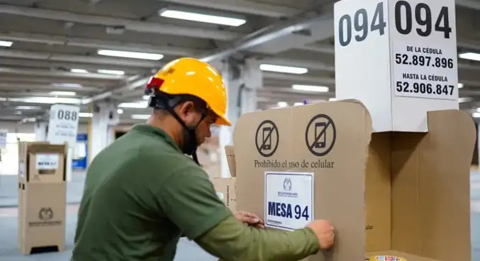 Cierra la jornada electoral en Colombia e inicia el escrutinio