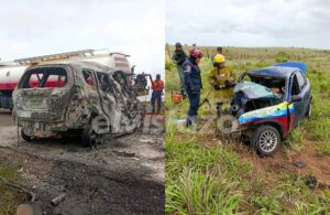 Cinco fallecidos deja dramático accidente de dos vehículos familiares en la carretera Barcelona – Maturín