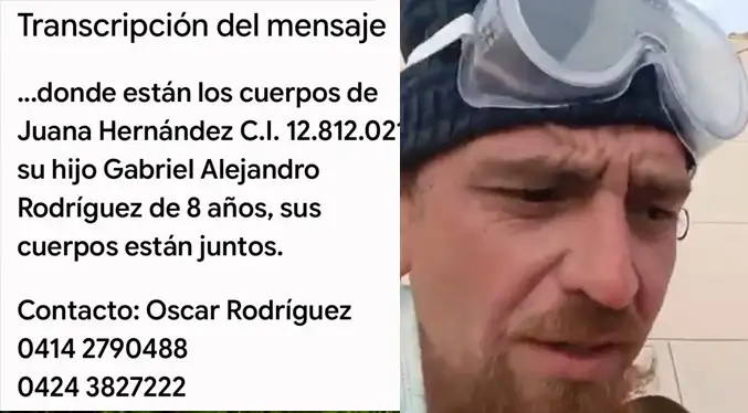 Conmovedora historia de madre que murió junto a su niño