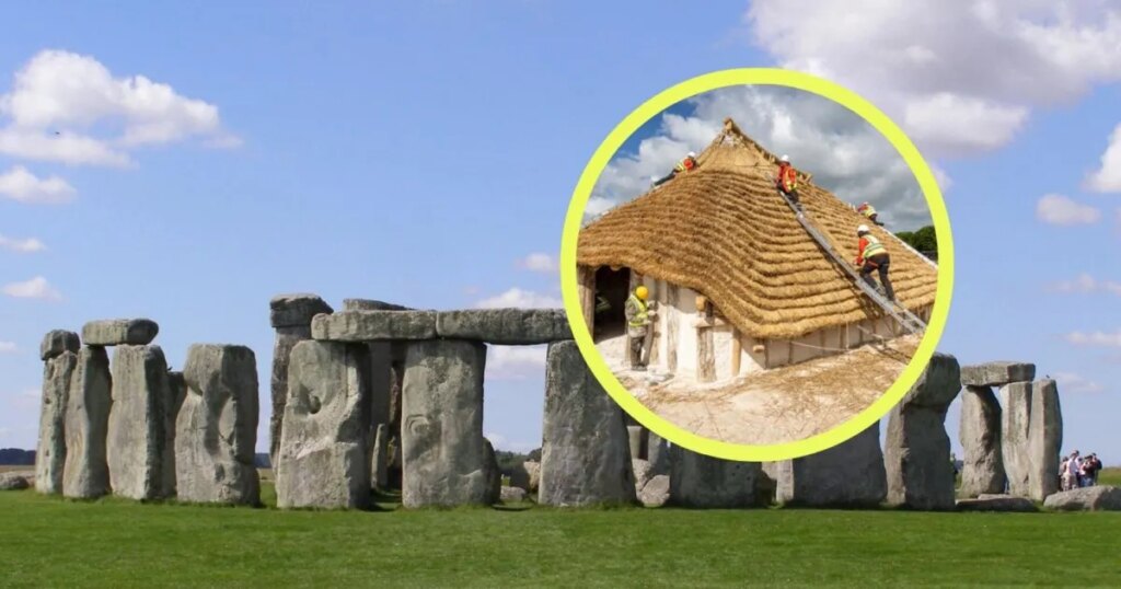 Construyen la mayor réplica de un edificio prehistórico en Stonehenge con materiales y técnicas de hace 4.500 años