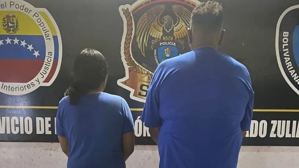 Cpbez capturó a una pareja por agresión en Maracaibo
