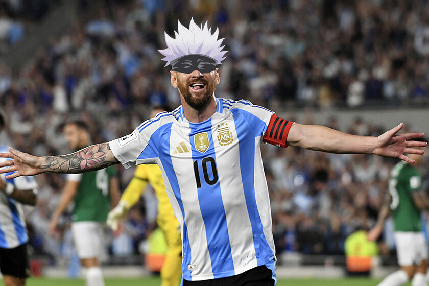 Cuando el creador de Jujutsu Kaisen tuvo que descansar por problemas de salud y lo único que se le ocurrió fue ver jugadas de Messi