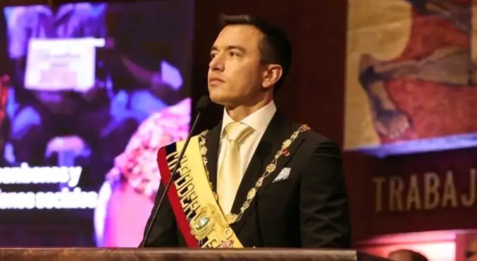 Daniel Noboa permite despliegue de militares extranjeros