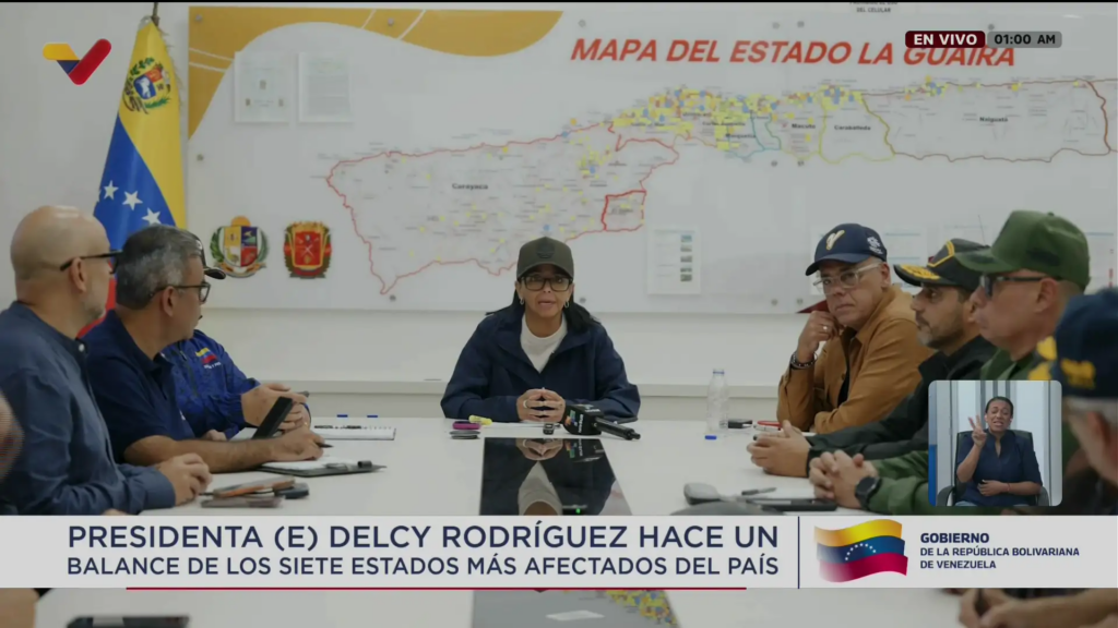 Delcy Rodríguez: Activan el 0800-RESCATE