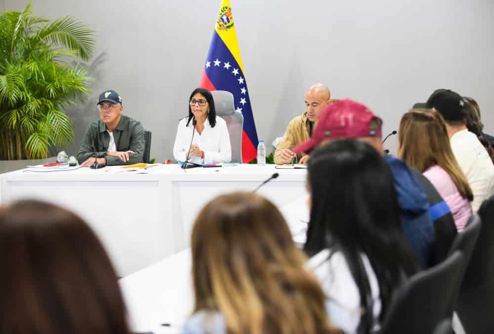 Delcy Rodríguez promete "miles de soluciones habitacionales" a afectados por terremotos – Efecto Cocuyo