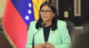 Delcy Rodríguez sostiene llamada con Trump y Rubio