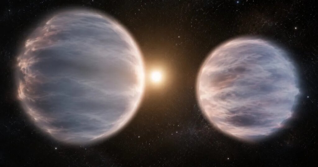Descubren dos planetas gigantes menos densos que el algodón de azúcar y nadie sabe aún cómo pudieron formarse