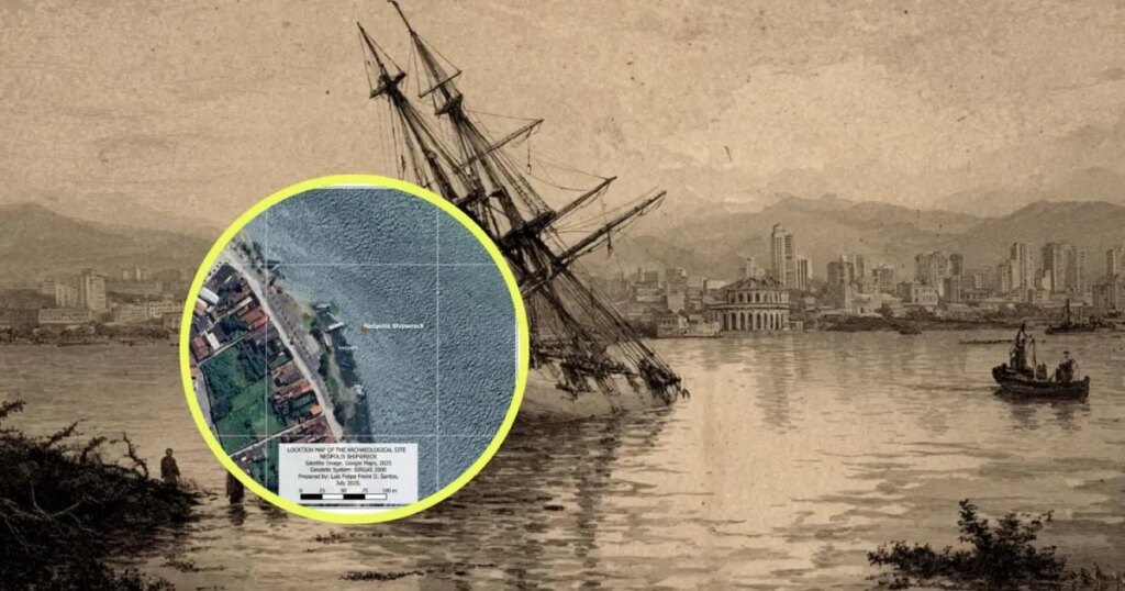 Descubren una nave corsaria del siglo XIX con el casco de cobre que podría reescribir la historia de la independencia de Brasil