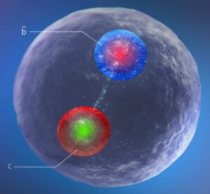 Descubren una partícula integrada por un quark y un antiquark