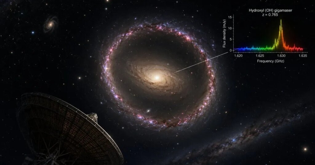 Detectan una señal récord de hace 8.000 millones de años: el hallazgo de MeerKAT abre una nueva ventana para explorar el universo oculto