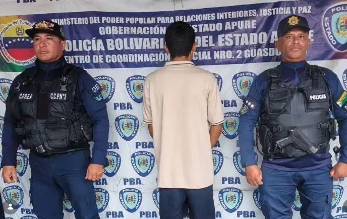 Detienen a joven en Apure por presunto tráfico de menores