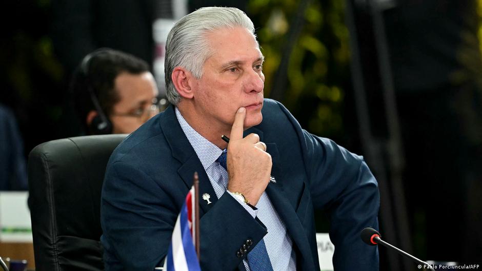 Díaz-Canel critica "perversión" de EE.UU. tras sanciones