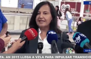 Dinorah Figuera regresa a Venezuela para reunirse con John Barrett y Jorge Rodríguez – Efecto Cocuyo