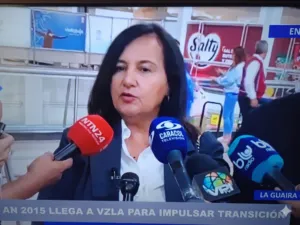 Dinorah Figuera regresa a Venezuela por un CNE creíble