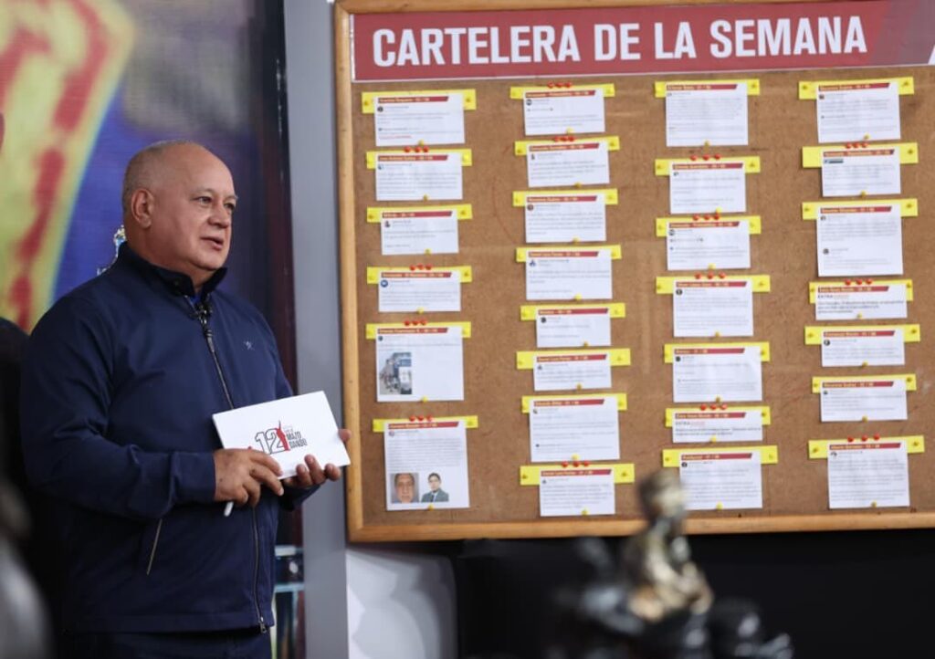 Diosdado Cabello: 'Fueron dados de baja 22 mil funcionarios de la PNB por conductas irregulares'