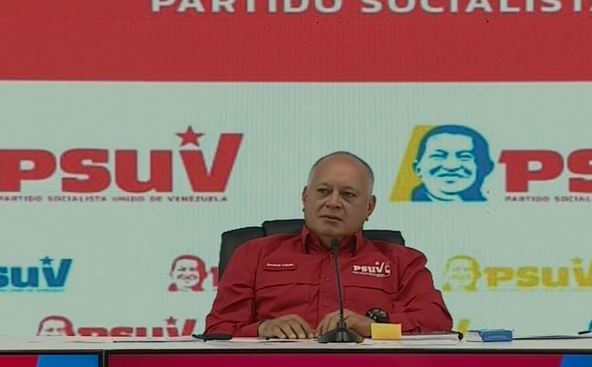 Diosdado Cabello niega que Delcy Rodríguez se vaya a reunir en un futuro con María Corina Machado