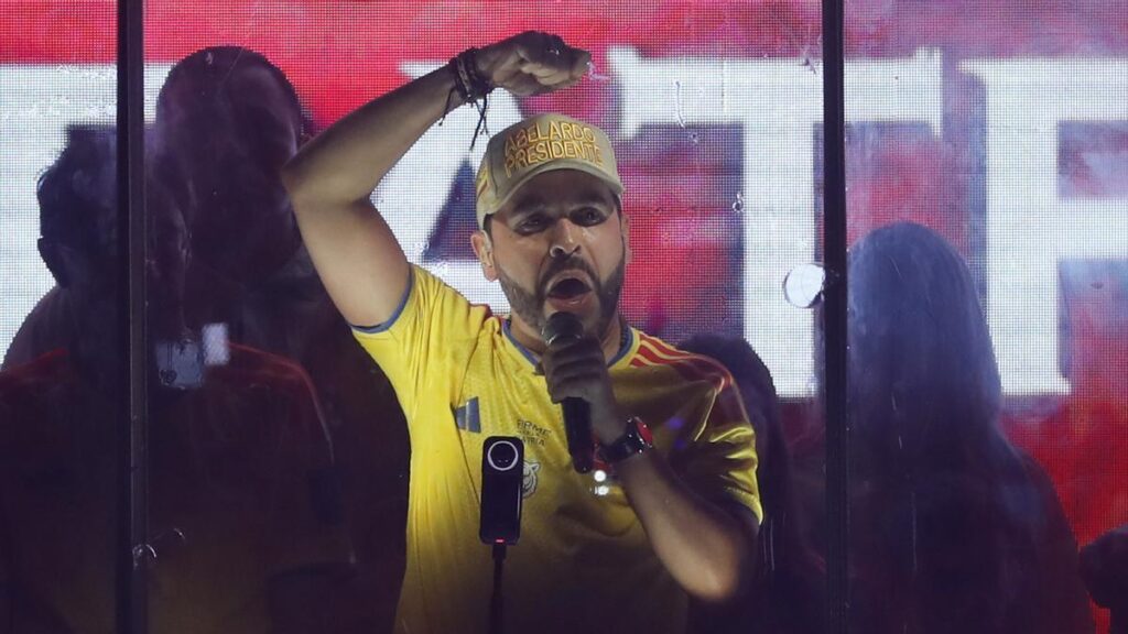 Abelardo de la Espriella, ganador de la primera vuelta de las elecciones presidenciales en Colombia