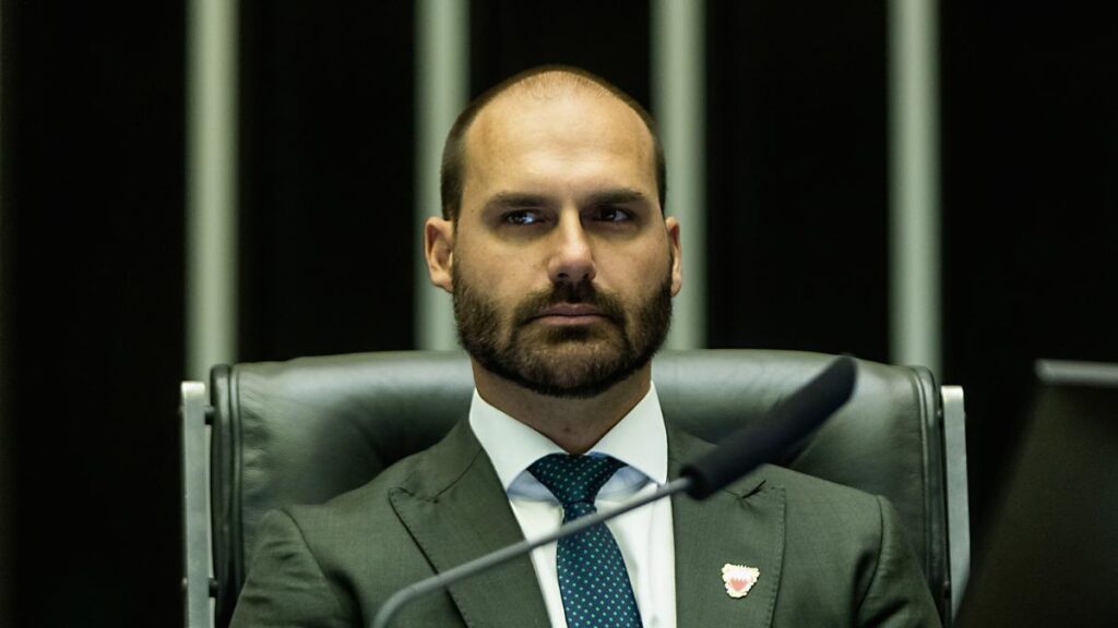 El exdiputado Eduardo Bolsonaro