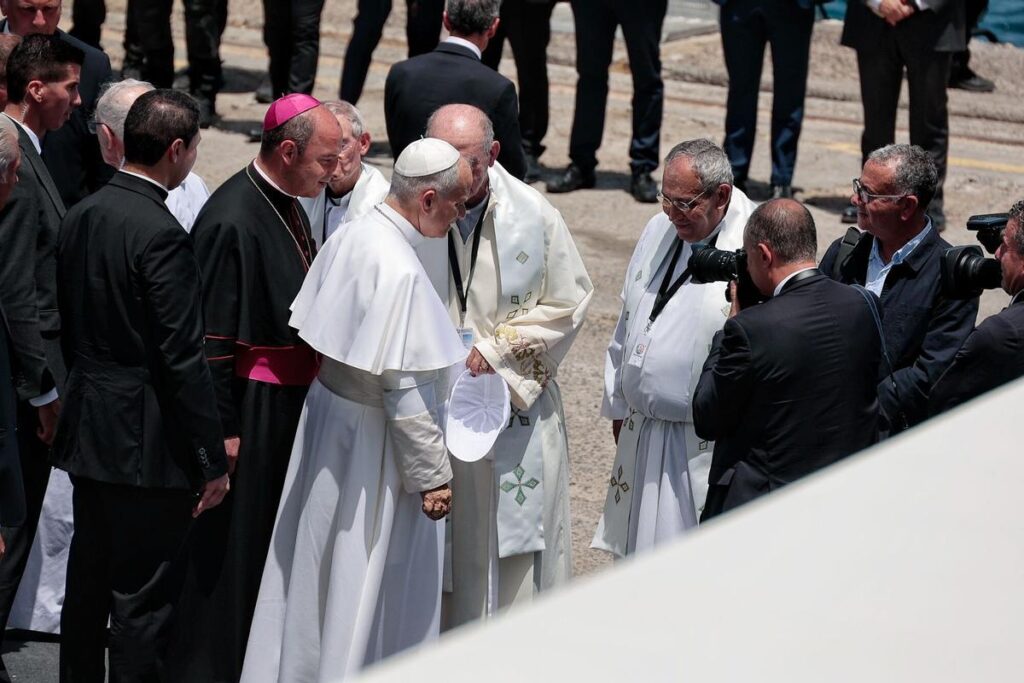Misa del papa en el puerto de Santa Cruz | 12/06/2026 | Fotógrafo: María Pisaca Gámez