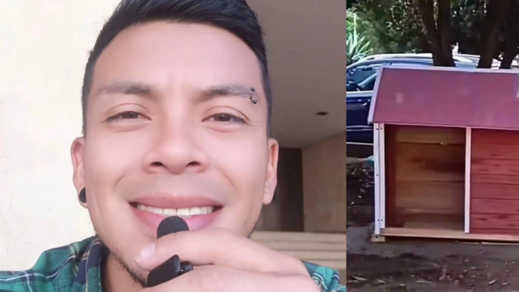 El arquitecto colombiano que construye refugios para perros callejeros y conmueve con su labor solidaria: 'Decidí ayudar a los que no tienen voz'