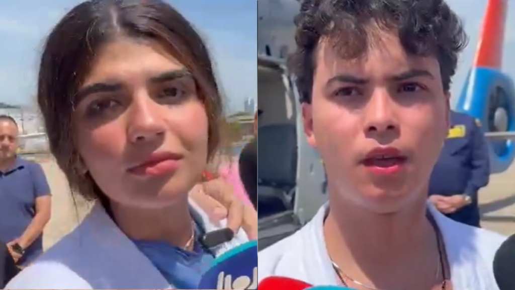 El duro relato de Luciana Dangond y Gerónimo Ibarra tras sobrevivir casi 20 horas a la deriva en el mar de Cartagena: 'No teníamos nada'
